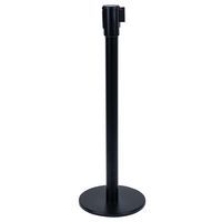 Paletto nero con nastro - 5 m - Acciaio - Manutan Expert