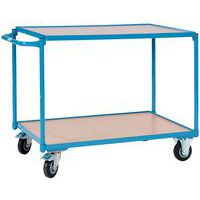 Carrello a ripiani e rimorchio industriale