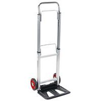 Carrello in alluminio - Ruote in gomma - Portata 90 kg - Manutan Expert