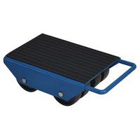 Carrellino con rotelle fisse - 8 rotelle - Portata 2000 kg