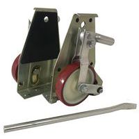 Sollevatore con ruote - Rivestimento in poliuretano- Capacità 1000 kg