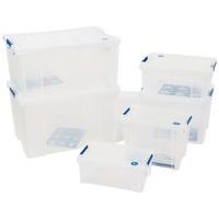 Contenitore portaoggetti e coperchio - L da 320 a 580 mm - Da 10 a 70 L - Manutan