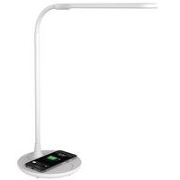 Lampada da scrivania a led - Caricamento smartphone - Manutan