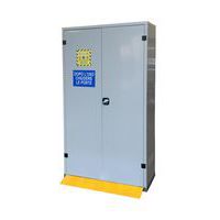 Armadio di sicurezza componibile per bombole gas compresso