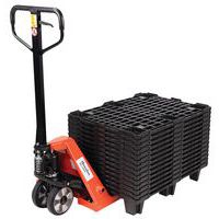 Transpallet manuale 2 T 800 mm + 15 pallet 800x600 mm- Manutan Expert