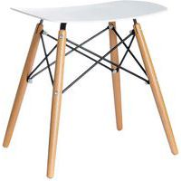 Sgabelli bassi SKOLL gambe faggio - Meet By Paperflow