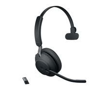 Cuffia-microfono con filo Evolve2 65 Mono USB-A MS Link 380a - Jabra