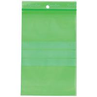 Sacchetti zip mat ricicl-Verde traspar 50µm-Manutan Expert