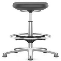 Sgabello per officina Labsit con poggiapiedi - Bimos