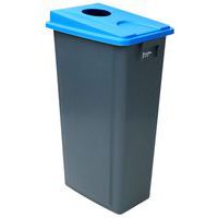 Pattumiera per raccolta differenziata da 60 o 80 L e coperchio - Manutan Expert