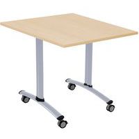 Tavolo con piano laminato quadrato Axe - Manutan Expert