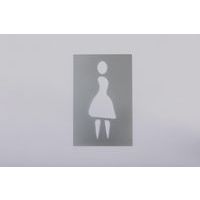 Stencil per segnaletica - Donna - Socona