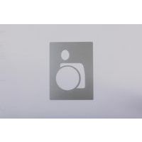 Stencil per segnaletica - Disabili - Socona