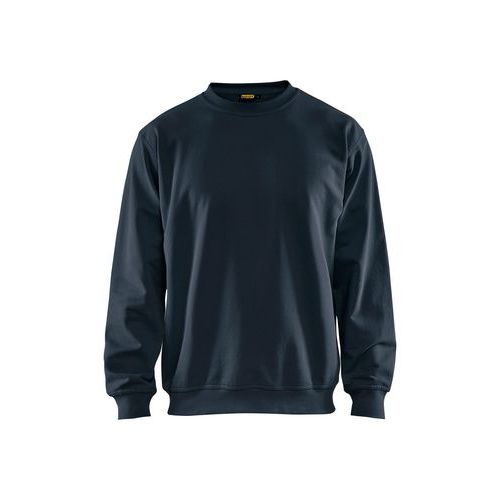 Felpa blu marina scuro 6XL,