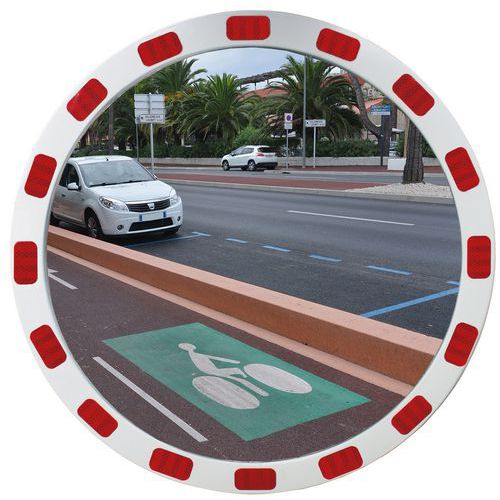 Specchio di sicurezza rotondo in policarbonato Ø 510 mm  ,