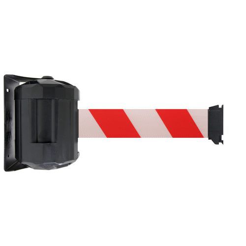 Supporto parete per esterni con nastro 4m Rosso/bianco ,