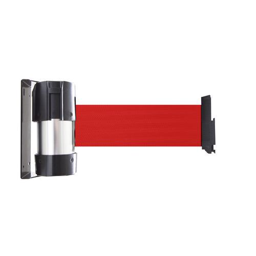 Supporto parete per interni con nastro 4mx10cm-Rosso ,