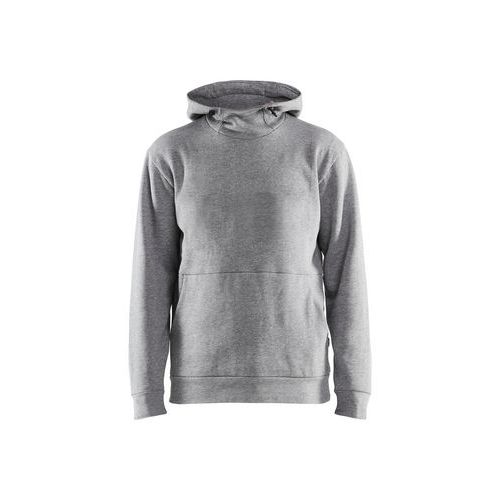 Felpa con cappuccio in grigio L,