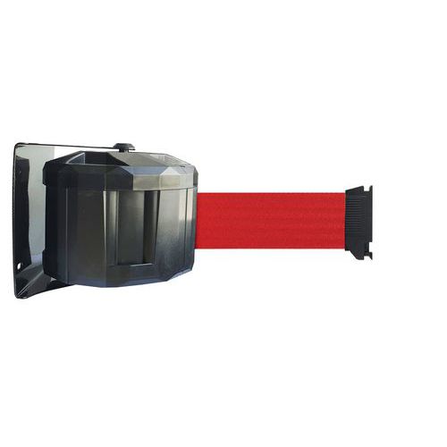 Supporto parete per esterni con nastro 10m-Rosso ,