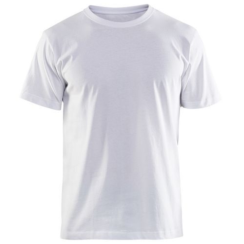 Blaklader Uomo Bianco T-Shirt - Immagine 2