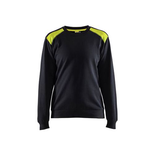 Felpa da donna giallo fluo,