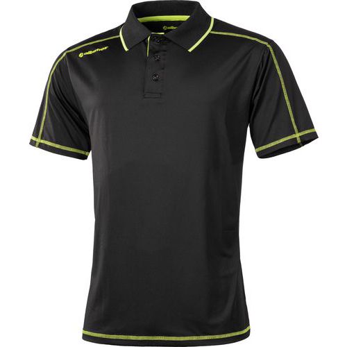 Polo CLIMA XL - Nero/giallo,