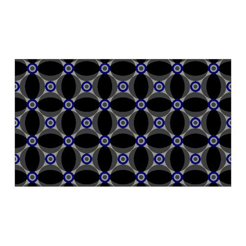Zerbino Retrò Blue/Black 21 60 cm x 90 cm,