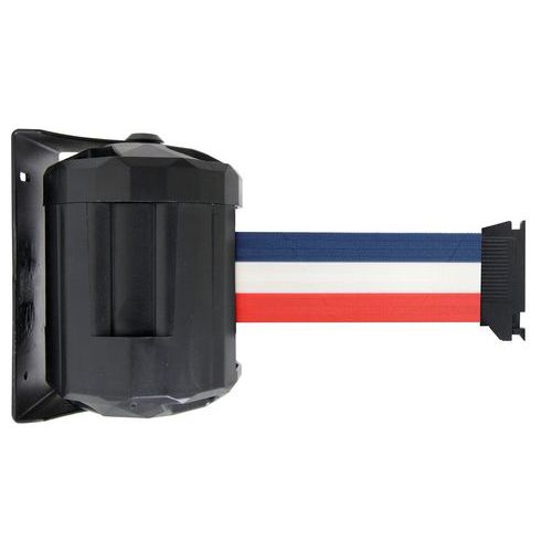 Supporto parete per esterni con nastro 2m-Blu/bianco/rosso ,