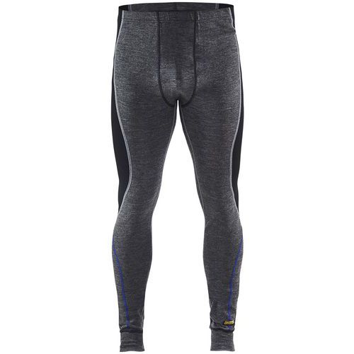 Sottopantalone WARM uomo grigio/nero 5XL,
