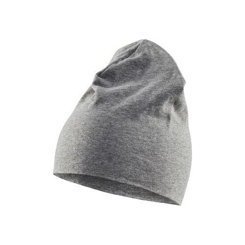 Cappello stretch di cotone taglia unica grigio chiné,