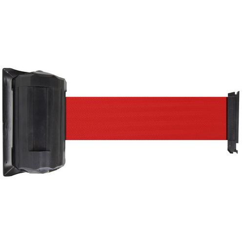 Supporto parete per esterni con nastro 4mx10cm-Rosso ,