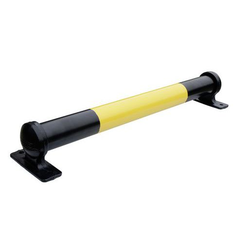 Delimitatore di parcheggio acciaio e ghisa nero/giallo 830mm,