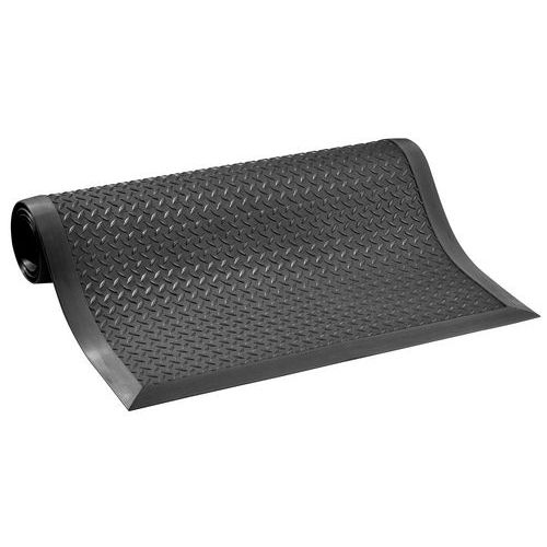 Tappeto Cushion Flex® 101cm x 202 cm nero,