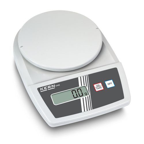 Kern Bianco Emb5001 Bilancia Per Scuole Emb 500-1 Portata Max. 500 G Risoluzione 0.1 G A Batteria - Immagine 4