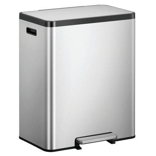 Pattumiera a pedale raccolta differ EcoCasa II 30+30 L, EKO,