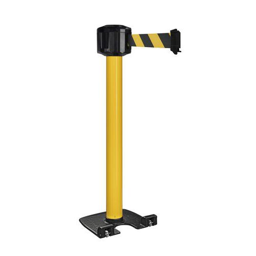 Paletto per esterni giallo con nastro 10m - Nero/giallo,