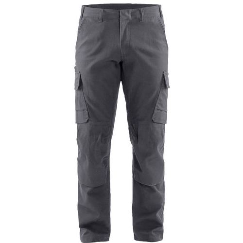 Pantaloni per industria stretch grigio medio 50,