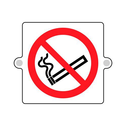 Cartello plexi 3D divieto - vietato fumare - monofacciale,