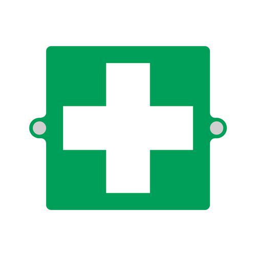 Cartello plexi 3D emergenza - cassetta PS - monofacciale,