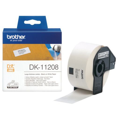 Nastro 400 etichette Brother DK Address L:38 - l:90,