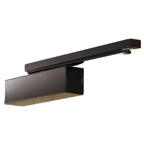 Chiudiporta Bricard 6720013 Forza-Braccio a slitta-Nero,