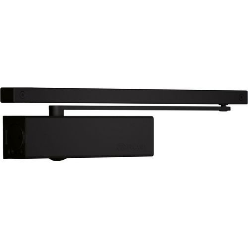 Chiudiporta Bricard 6480013 Forza 2-5-Braccio a slitta-Nero,