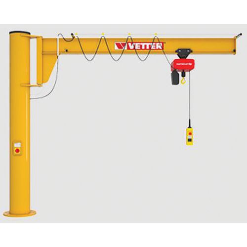 Gru A colonna Su Pusto P=250Kg 3M 3M,