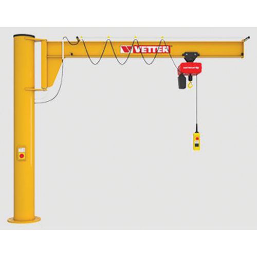 Gru A colonna Su Pusto P=500Kg 5M 5M,