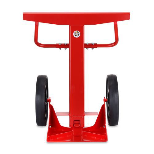 Supporto di sicurezza telescopico RAL 3020 - Rosso,