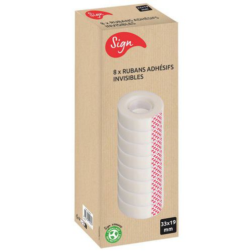Adesivo invisibile Sign 3 m x 19 mm-SG25214,