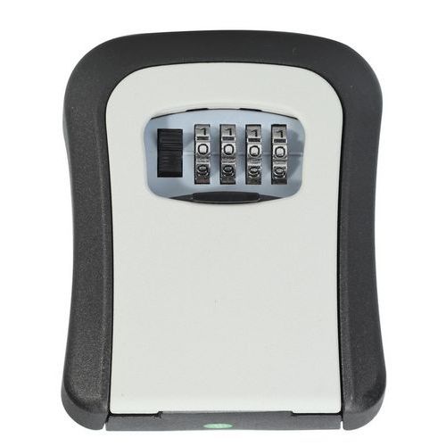 Cassetta chiavi di sicurezza con combinaz-Nero/grigio-Sign,