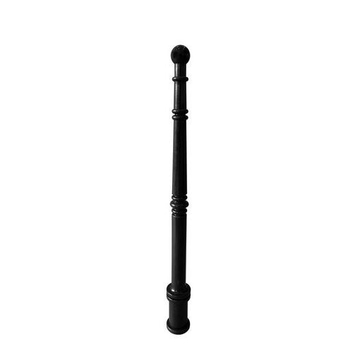 Paletto indeformabile-930mm-Nero-Viso,