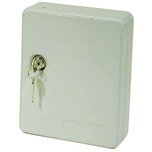 Cassetta portachiavi - Grigio chiaro - 20 tasti - Sign,