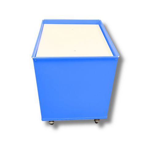 Carrello a livello costante polipr 650x450mm-50kg-Blu Oslo,